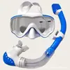 Gafas de Buceo, Set de Snorkel, Máscara de Snorkel Completamente Seca, Gafas de Buceo Antiniebla para Natación Infantil Amazon