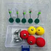 Set de Pesca de Bola Luoyang Recién Actualizado con Peso Incorporado Flotador Anillo de Cobre Bola de Espuma Carpa Carpa Crucian Espuma Luoyang