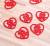 Boda Creativa Lanzado a Mano Personaje Doble Felicidad Plato de Frutas para Boda Caja de Dulces Decoración de Habitación de Boda Fabricación de Cama Tela No Tejida Esencial para Fabricar Mini Camas