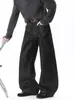 Jeans de mezclilla modernos estilo americano, para hombre, pierna recta, corte holgado, pierna ancha, nueva colección otoño 2026, pantalones largos para hombre