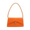 Saco de Ombro Vintage Moda Casual Grande Capacidade Saco Axila Candy Color 2024 Nova Moda Simples Portátil Bolsa Quadrada Pequena
