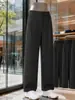 Novedad Otoño 2026 Pantalones Rectos Plisados Estilo Americano M-5XL HK26795-TeP34
