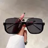 Nuevas Gafas de Sol de Moda Estilo Coreano, Elegantes, Antirreflejantes, de Media Montura, Populares para Fotografía Callejera, Te Hacen Ver Más Joven Sin Maquillaje