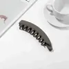 Clip de plátano esmerilado para PC transfronterizo Qiyue, clip vertical, temperamento, cola de caballo alta, artefacto fijo, clip de agarre, horquilla, clip de tiburón, venta al por mayor