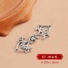 Metal Fivela Estilo Chinês Novo Casaco Suéter Roupas Hanfu Infantil Botões Decorativos