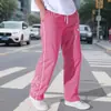 Nuevos Pantalones Bordados con Estrella de Alta Calle Europeos y Americanos Transfronterizos de Amazon para Hombre, Pantalones Deportivos Casuales Estilo Americano