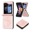 Para Samsung Zflip 6 / Zflip 5 /Zflip 4 / Zflip 3 presión dos mariposas