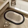 Alfombrilla de Piso para Baño Alfombrilla Súper Absorbente para Inodoro Alfombrilla Antideslizante para Pies de Entrada Alfombrilla para Piso de Baño Inodoro Alfombra para Lavabo Alfombrilla para Puerta