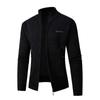 2024 Comércio Exterior Transfronteiriço Amazon Tricô Chenille Outono e Inverno Gola Alta Casual Cardigan Suéter Masculino
