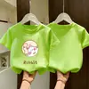 Camiseta de Manga Corta de Algodón Puro para Niña, Estilo Verano, Estampado de Princesa, Dulce y Versátil, de Corte Holgado, Camiseta Básica de Media Manga para Niñas Pequeñas