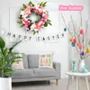 Guirnalda de Primavera para Productos Nuevos Transfronterizos, Guirnalda de Flores Artificiales, Decoración para Colgar en la Puerta, Accesorios de Decoración para Montaje de Escena, Colgante para Puerta de Entrada