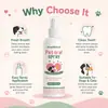 Kineshinex Spray Limpiador de Dientes para Mascotas Perro y Gato Cuidado de Limpieza Oral Spray de Aliento Fresco 100ml