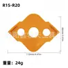 Localizador Rápido de Canto Semicircular para Marcenaria de 4 Peças, Ângulo R, Arco, Máquina de Acabamento para Marcenaria, Molde de Posicionamento Rápido de Canto Semicircular