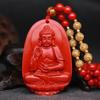 Colgante Zodiaco Guardián God Impreso Imitación Cinabrio para Hombres y Mujeres, Colgante Buda Año de Nacimiento Cinabrio, Venta al por Mayor desde el Fabricante