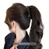 Pinza para el pelo tipo banana con lazo grande para mujer, pinza para coleta de pelo única y hermosa, pinza para el pelo de la parte trasera de la cabeza, accesorio para el pelo