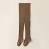 Medias de Primavera y Otoño sin Pies para Niñas Talla Grande PP Pantalones Base Versátiles Color Sólido Lisos Bodies para Bebé Calcetines