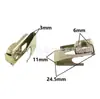 Parafuso Base Clip Fixador para Placa de Licença Para-choque Placa de Ferro Porca 6mm 8mm General Motors