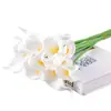 Flores Artificiais PU Mini Hidratantes Lírio Calla Arranjo de Flores para Sala de Estar Flor de Mão de Alta Qualidade Transfronteiriça Spot
