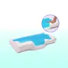 Almohada de gel rebote lento almohada mariposa esponja espacial almohada para dormir de verano almohada de memoria de silicona fabricantes al por mayor