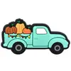 Clip de calabaza de dibujos animados transfronterizo para lápiz y bolígrafo, Portabolígrafos con clip decorativo, Clip para bolígrafo de PVC de Acción de Gracias, Accesorios de papelería