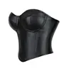 Corsé Bandeau Corto Ajustado de Cuero Sintético Moldeador de Cintura Ropa Exterior Transfronteriza Strapless Moldeador Corporal Sexy Bustier de Varillas