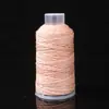 Rollo Grande de Hilo de Algodón Estilo Cielo Estrellado, Hilo para Tejer de Color Sólido, Cordón para Pulseras DIY, Material de Cordón para Abalorios al por Mayor