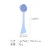Novas Ferramentas de Beleza Transfronteiriças: Pincel para Máscara de Ponta Dupla, Pincel de Silicone Personalizado em Formato de Cauda de Peixe para Máscara de Argila, Escova de Limpeza Facial e Lavagem do Nariz