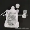Bolsa Conveniente con Tapa Flip-top para Gel de Alcohol, Bolsa de Relleno Desinfectante para Lugares Públicos, Bolsa de Muestra de Loción Cosmética