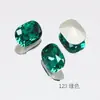 Dongzhou Nail Art Strass K9 Esmeralda com Fundo Pontiagudo Strass Irregular Acessórios para Joias DIY Strass para Unhas Populares Outono e Inverno