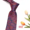 Corbata marrón formal de negocios de 8 cm en stock corbata de poliéster para hombre jacquard negocios corbata vintage fabricantes al por mayor