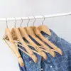 Percha para secar ropa para el hogar Percha de madera húmeda y seca Percha de configuración para hotel y hotel Percha para adultos sin costuras