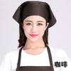 Pañuelo de cabeza para camarero Mi Bo Sombrero Estilo Japonés y Coreano Frutería Restaurante Cafetería Red Triángulo Pañuelo de cabeza Sombrero de chef para mujer