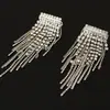 Versión coreana de pendientes de borla de diamantes de alta calidad para joyería Suministro de puesto mayorista de joyería de Yiwu E258
