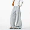 Pantalones de Chándal Retro Americanos con Estampado de Cruz para Hombres y Mujeres, Nuevo Estilo Verano 2026, Corte Holgado, Tallas Grandes, Pantalones Largos Casuales