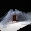 Tela de malla de hilo de niebla de hadas ins, suave, hecha a mano, bricolaje, color sólido, velo de encaje, tela de tul transparente para ropa