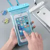 Bolsa de Celular à Prova d'Água de Verão com Tela Sensível ao Toque, Adequada para Parques Aquáticos e Rafting, Bolsa de Celular à Prova d'Água de Alta Transparência, Versão Espessada, em Estoque