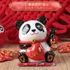 Cofrinho de Porcelana de Panda Fofo Enfeites de Mesa para Sala de Estar de Casa Presentes de Aniversário e Feriado para Meninas