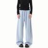 2025 Nova Roupa de Outono Calças Esportivas Casuais Masculinas Calças Largas de Tamanho Grande Masculinas e Femininas Roupa de Casal Marca Tendência