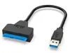 Cabo Easy Drive Sata 3.0 para USB Cabo de Conversão para HD Mecânico e SSD Cabo de Dados Externo Acessórios Digitais