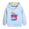 Sudaderas con capucha para niños y niñas 2024 Nuevo Otoño y Primavera Tiburón Bebé Chaquetas Casuales Holgadas Tops de Manga Larga para Niños