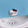 Acessórios de Gatinho Estilo Preppy Fofo Resina Joias DIY Cola Creme Grampo de Cabelo Corda de Cabelo Capa de Celular Furo Fivela de Sapato Adesivo