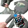 Guantes de Pesca Verano Nuevo Estilo Modelo Delgado para Hombres para Conducir y Ciclismo Transpirables Seda de Hielo Pesca al Aire Libre Tres Dedos Antideslizantes Guantes para Mujeres