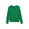 Shenghong 26 Primavera Nuevo Cuello Redondo Manga Larga Tejido de Lana Elástica Camiseta Base Básica para Mujer 12990