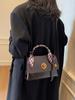Bolso Pequeño para Mujer, Otoño e Invierno Retro 2026 Nueva Moda Versátil Bolso de Hombro Cruzado, Bolso de Mano Texturizado Bolso Cuadrado Pequeño