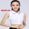 Suéter Estilo Coreano Cuello Decorativo Cuello Falso para Mujer Todo Fósforo Cuello de Camisa Primavera Otoño Invierno Cuello Falso