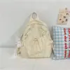 Mochila Deportiva para Exteriores de Color Sólido Estilo Universitario Coreano, Mochila de Gran Capacidad para el Campus y Clases, Mochila para Viajes al Aire Libre