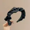 Diadema Melard pequeña estilo Chanel de copa alta para mujer, diadema elegante retro para uso diario que hace que la cara se vea más pequeña, accesorio para el cabello