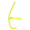 Tubo de respiración para apnea suministros de buceo frontales snorkel manguera de respiración totalmente de silicona entrenamiento de natación entrenamiento para niños