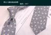 Corbata de mano de 8 cm para hombre, estilo informal, de negocios, con flores, para boda, de poliéster