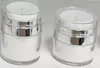 Nuevo tarro de crema al vacío de doble capa de PP, 30G/50G, frasco dispensador de bomba cosmética, tarro de crema vacío, botella dispensadora de vacío para loción